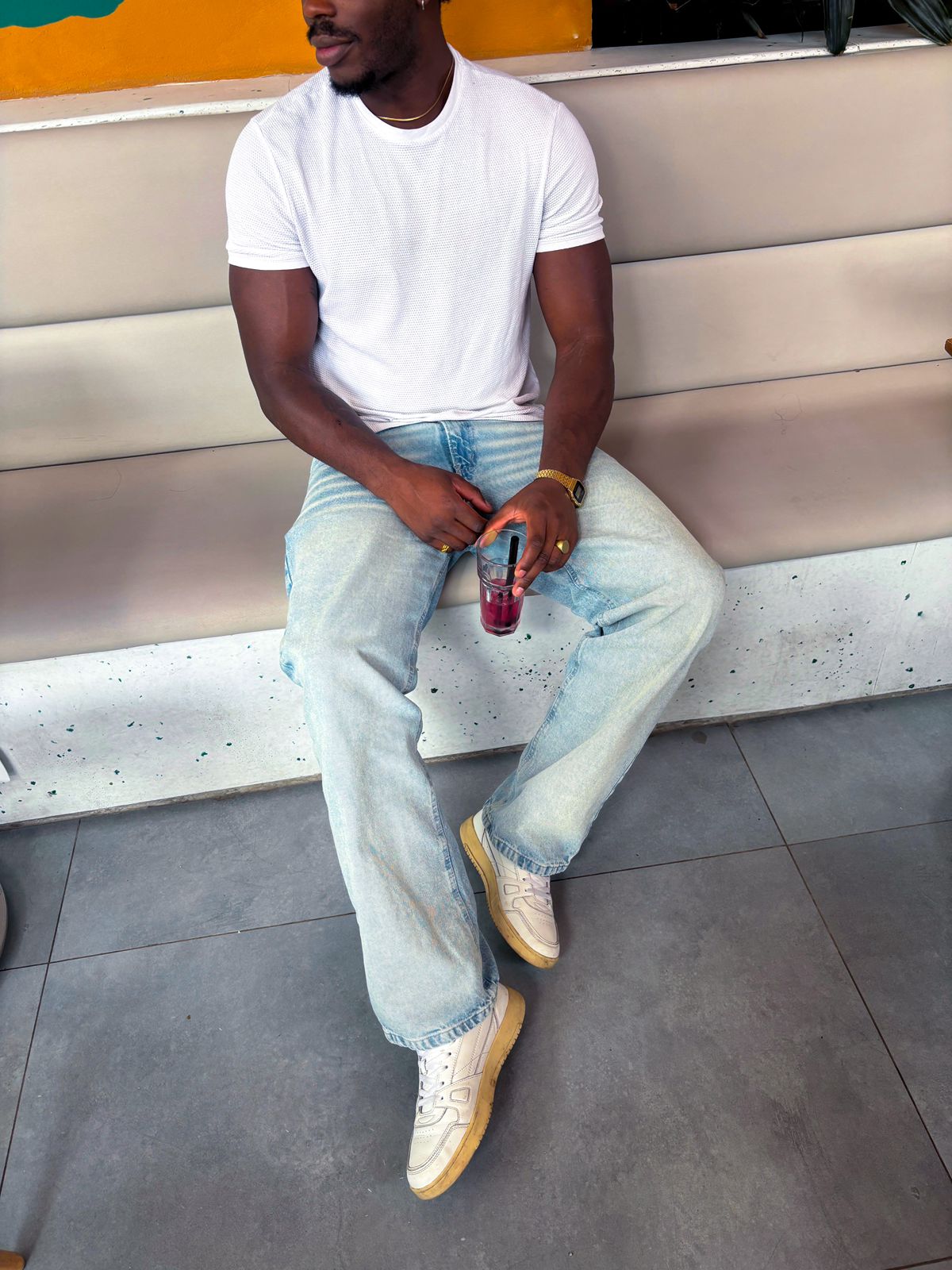 Jean Baggy Vintage Claro