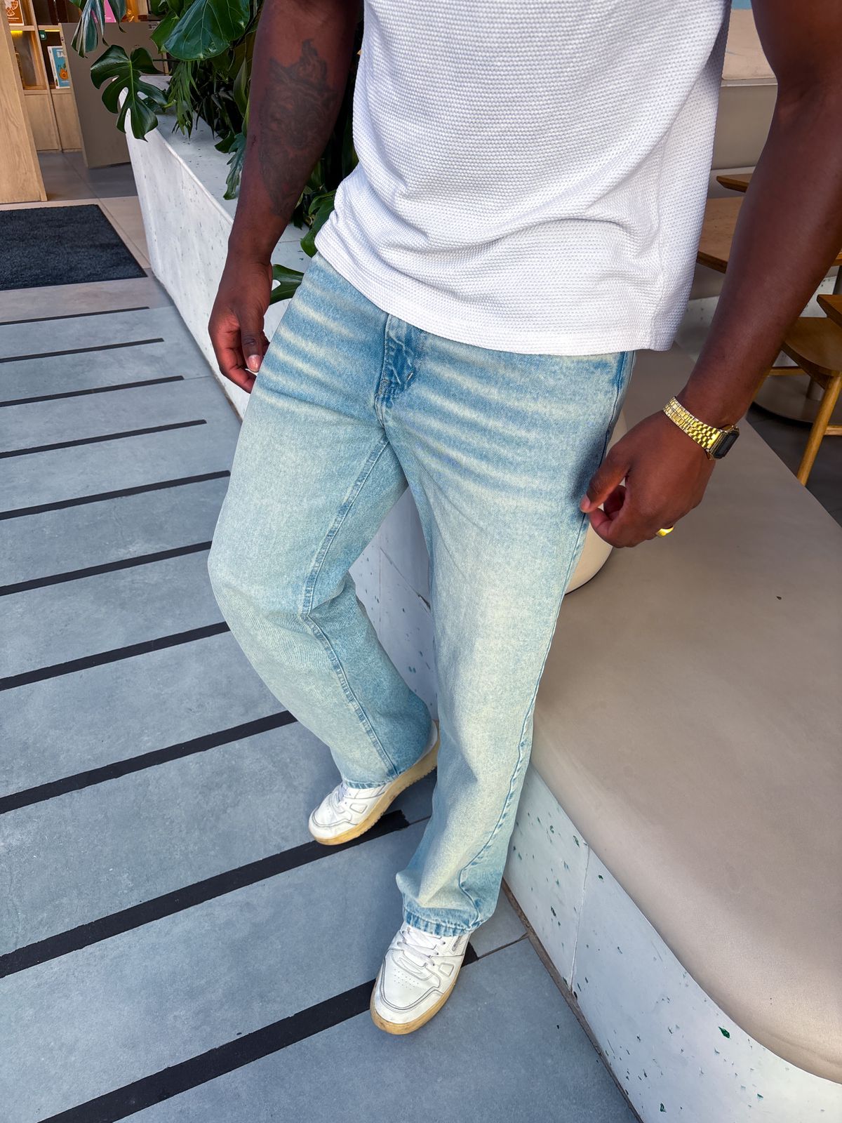 Jean Baggy Vintage Claro