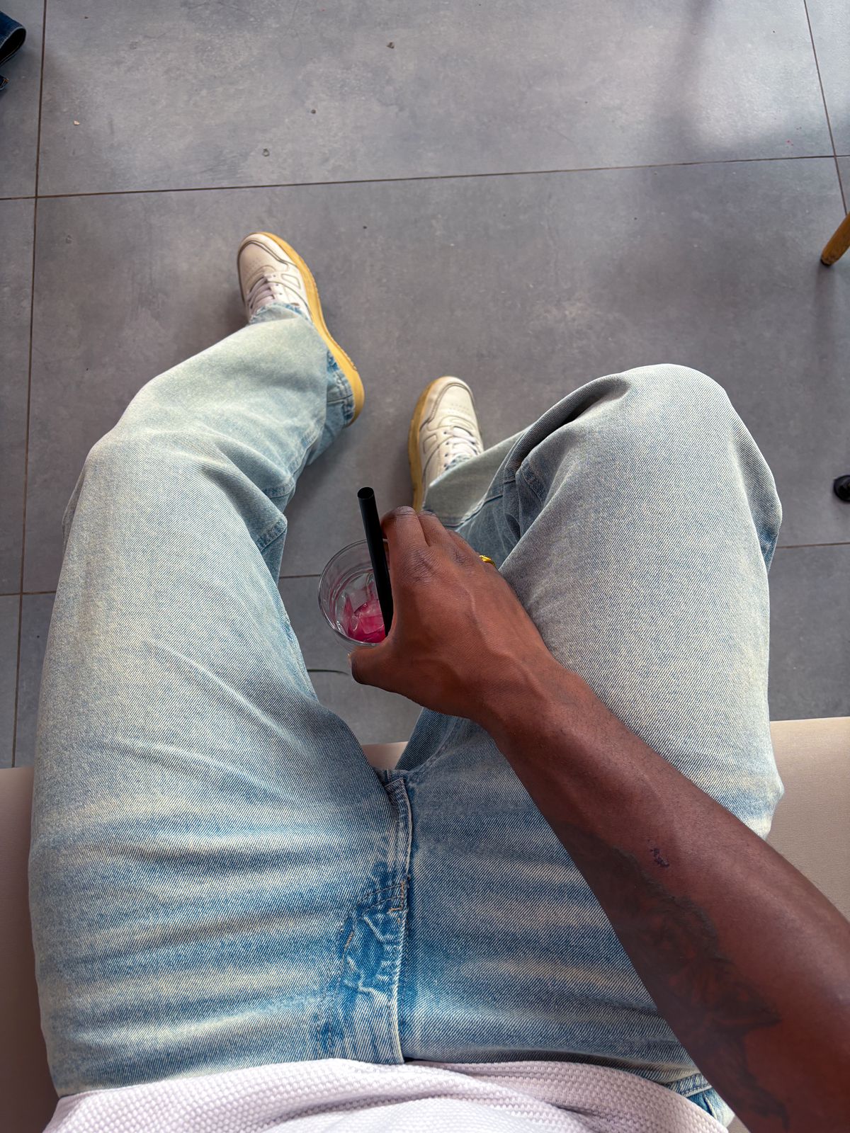Jean Baggy Vintage Claro