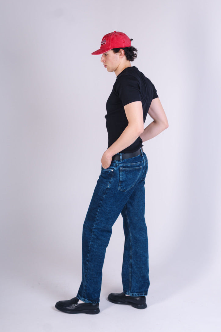 Jean Wide Leg Azul Oscuro