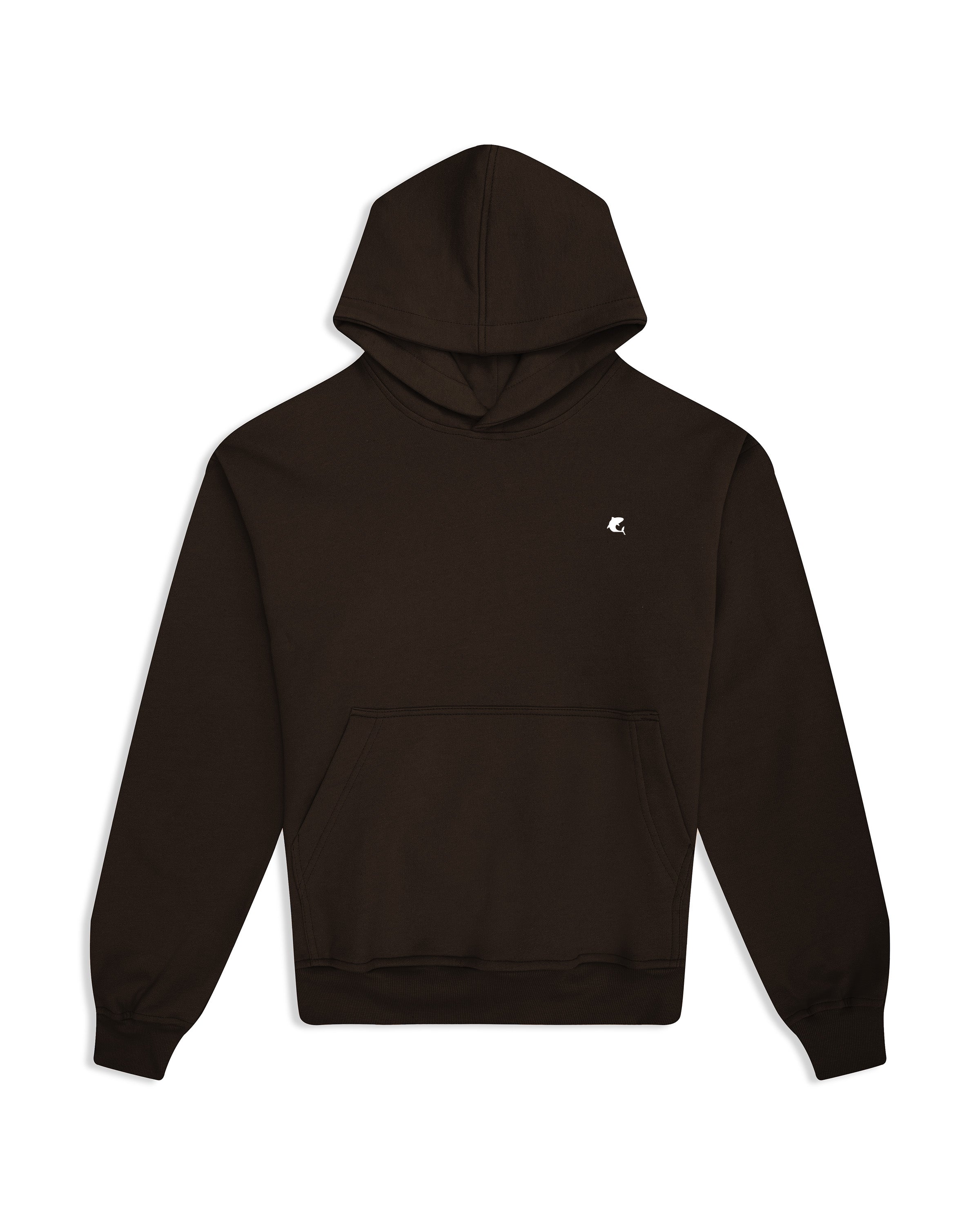 Hoodie Café Básico Oversize