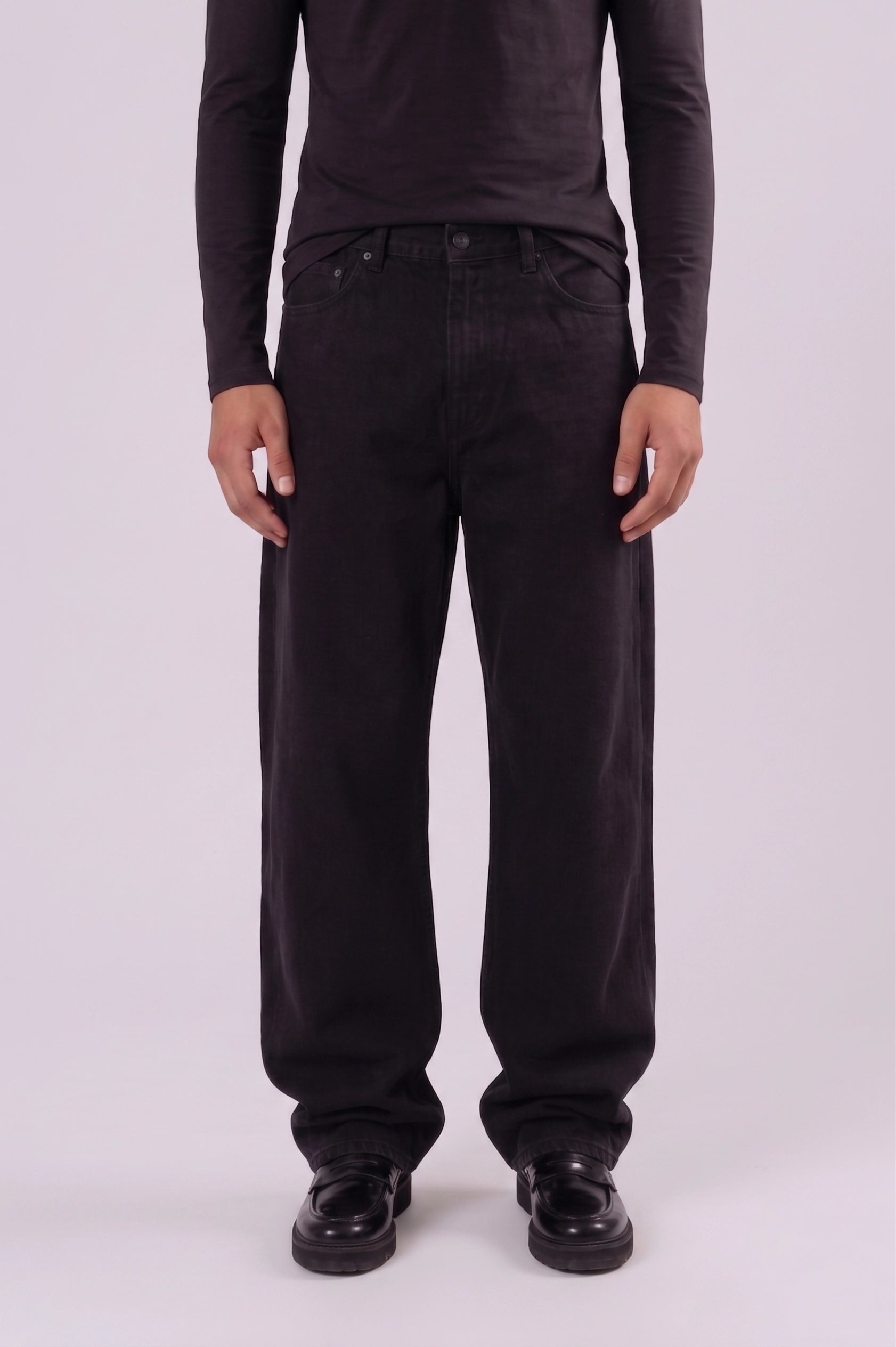 Jean Wide Leg Negro