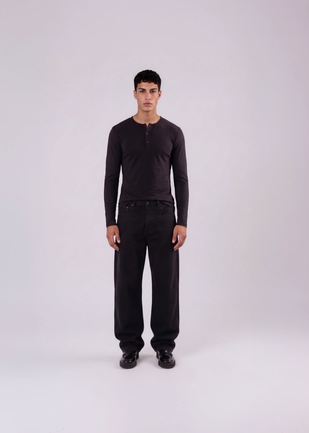Jean Wide Leg Negro