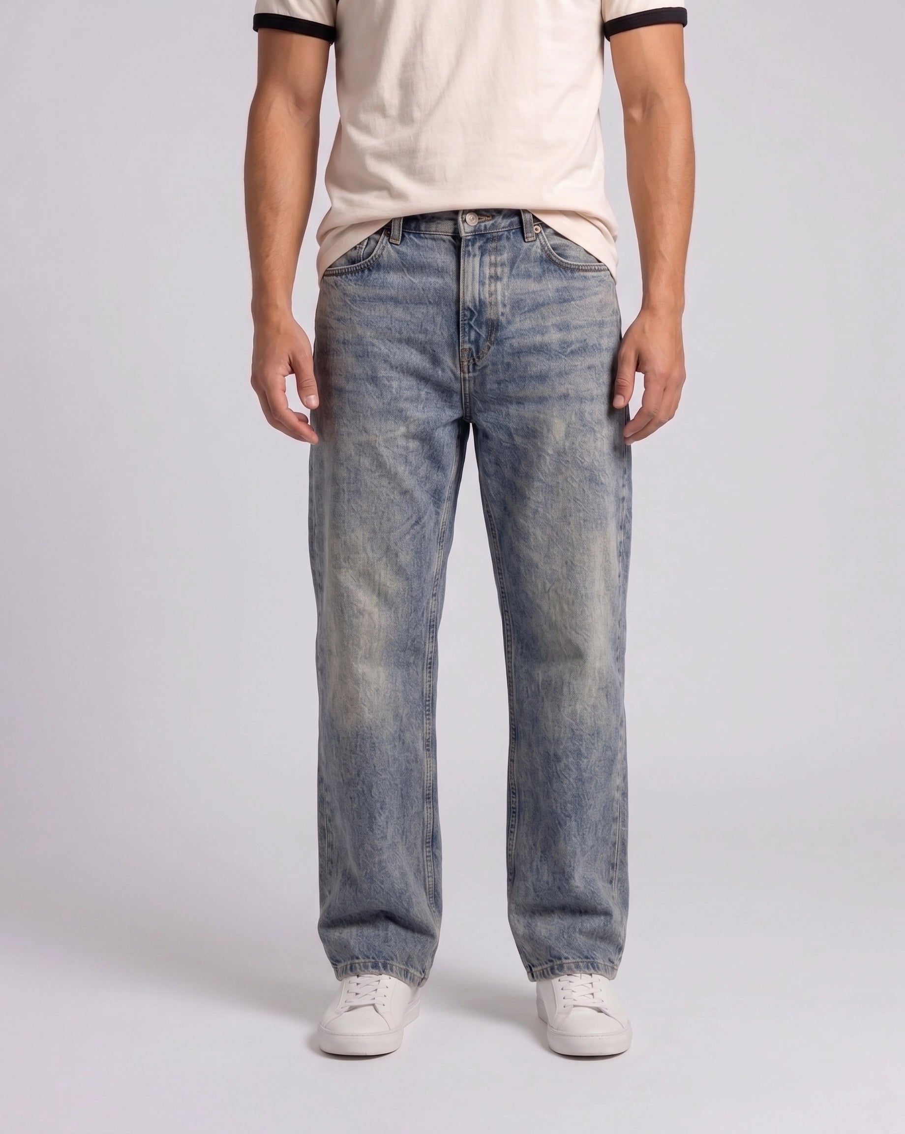 Jean Baggy Vintage Oscuro
