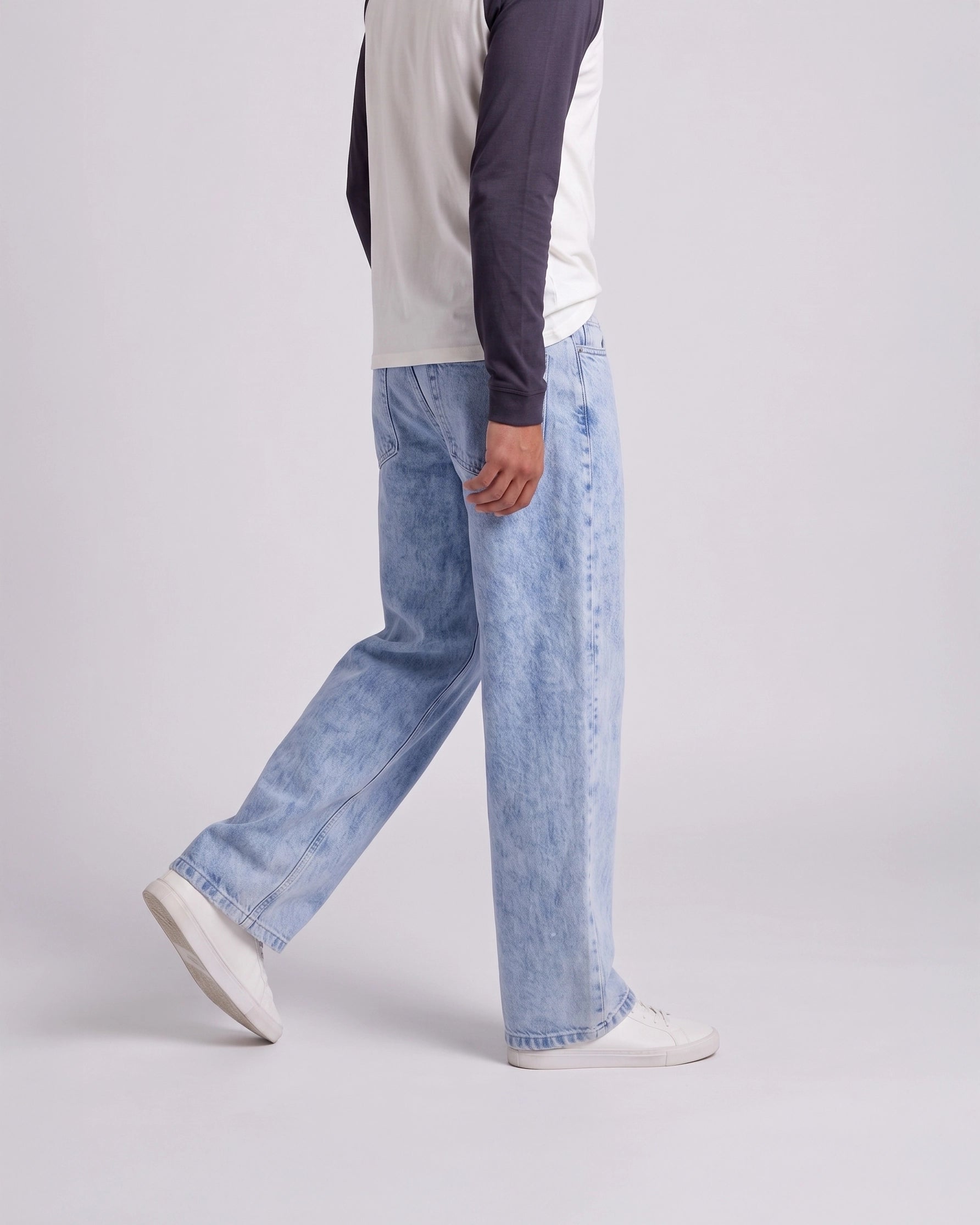 Jean Baggy Azul